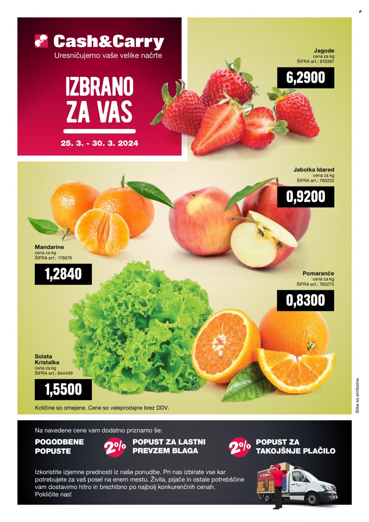 Mercator Cash & Carry katalog - 25.3.2024 - 30.3.2024. Stran 1