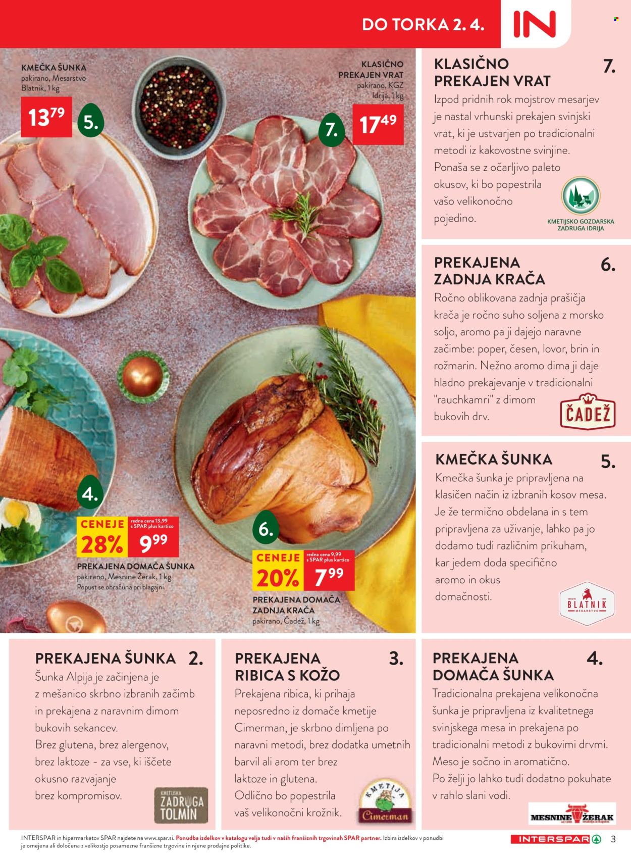 INTERSPAR katalog - 27.3.2024 - 9.4.2024. Stran 3