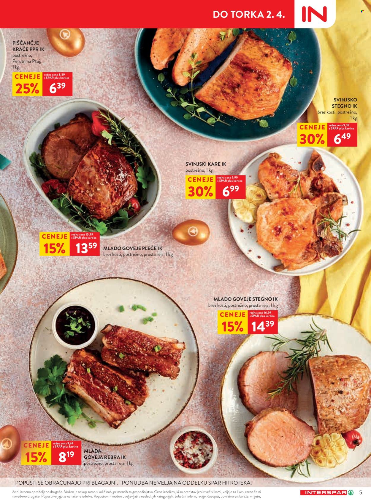 INTERSPAR katalog - 27.3.2024 - 9.4.2024. Stran 5