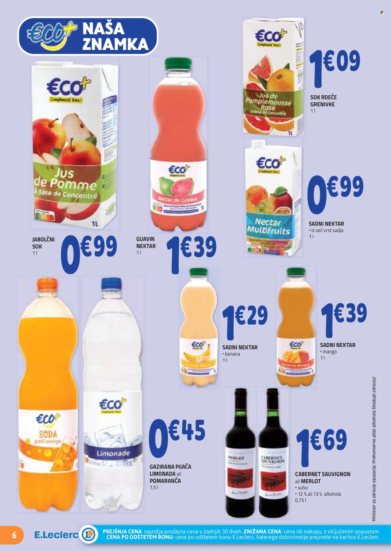 E.Leclerc katalog - 27.3.2024 - 6.4.2024. Stran 6