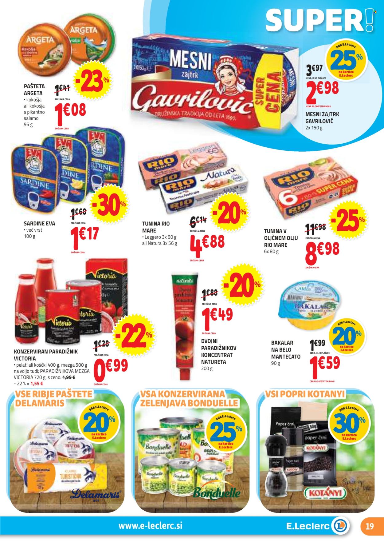 E.Leclerc katalog - 27.3.2024 - 6.4.2024. Stran 19