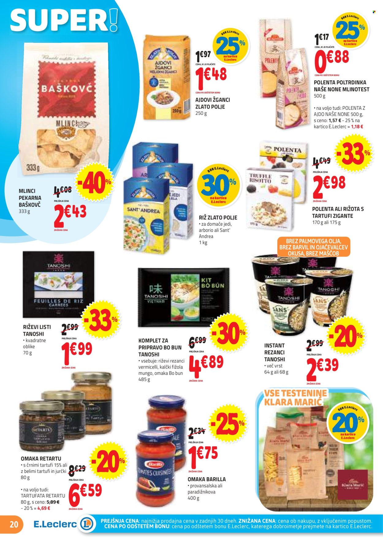 E.Leclerc katalog - 27.3.2024 - 6.4.2024. Stran 20