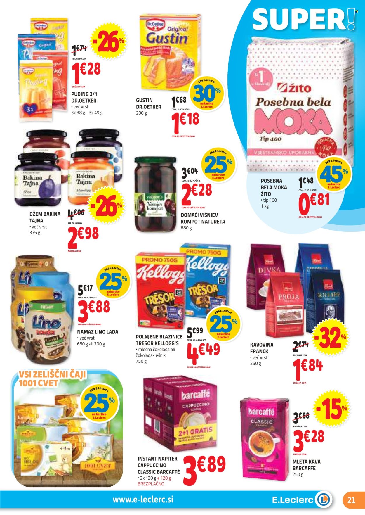 E.Leclerc katalog - 27.3.2024 - 6.4.2024. Stran 21