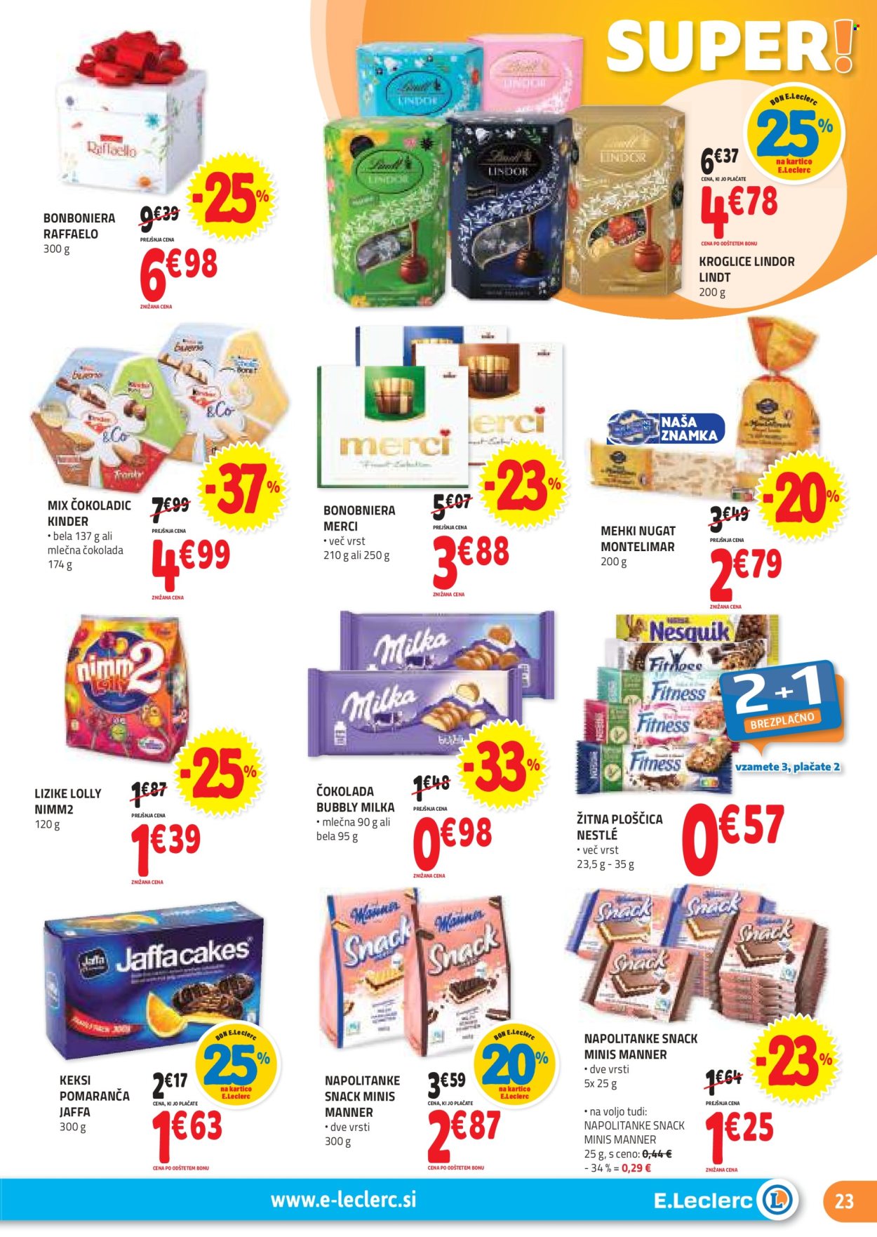 E.Leclerc katalog - 27.3.2024 - 6.4.2024. Stran 23