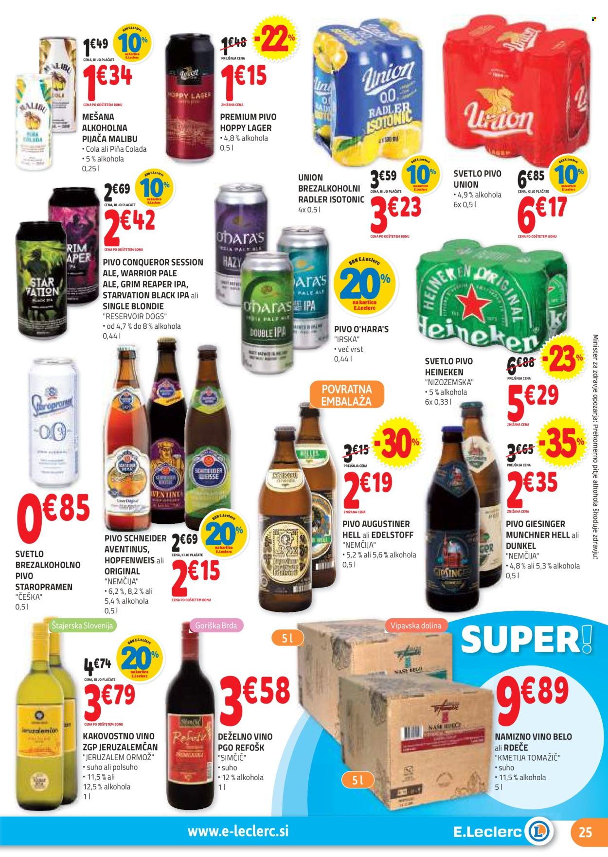 E.Leclerc katalog - 27.3.2024 - 6.4.2024. Stran 25