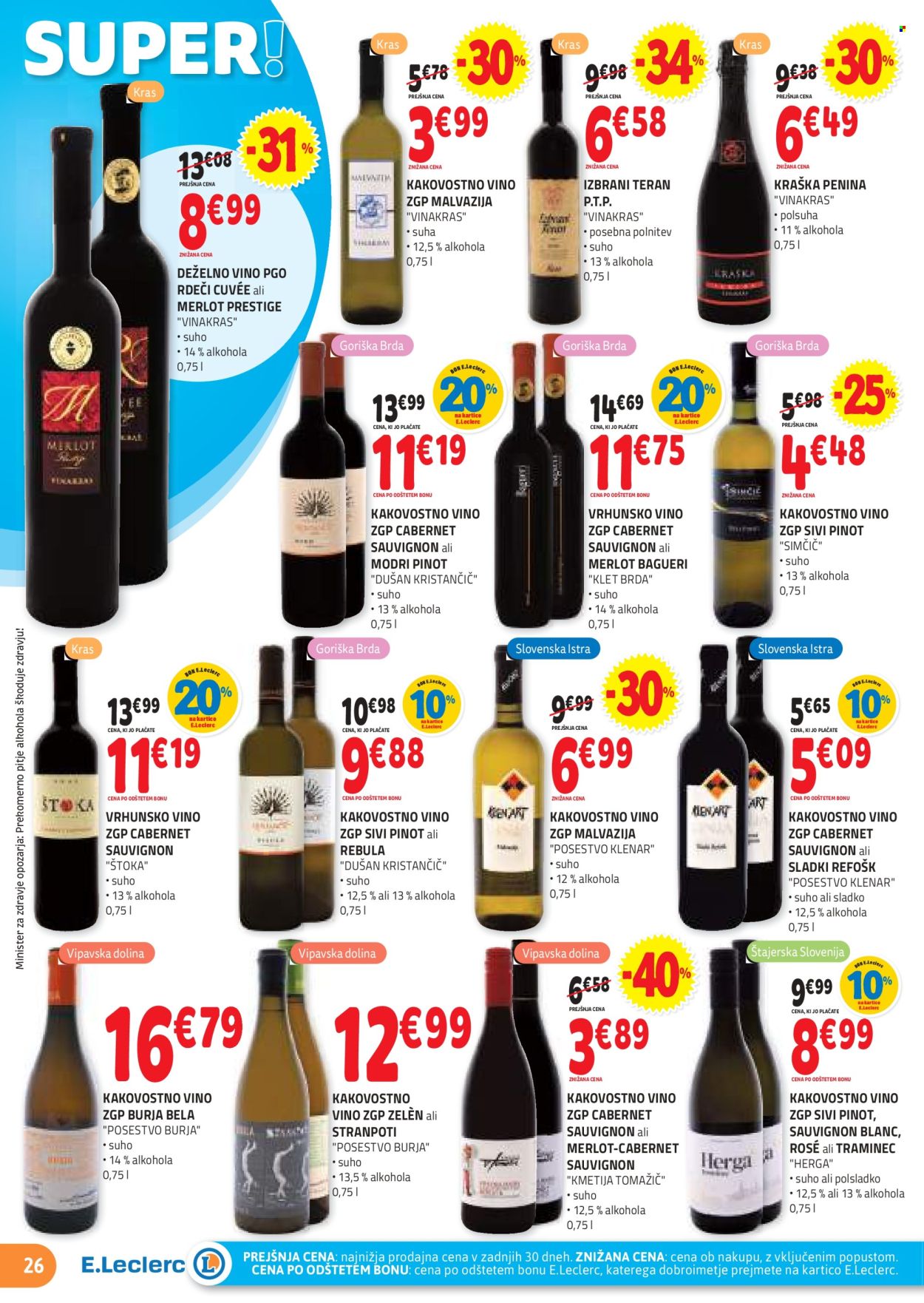 E.Leclerc katalog - 27.3.2024 - 6.4.2024. Stran 26