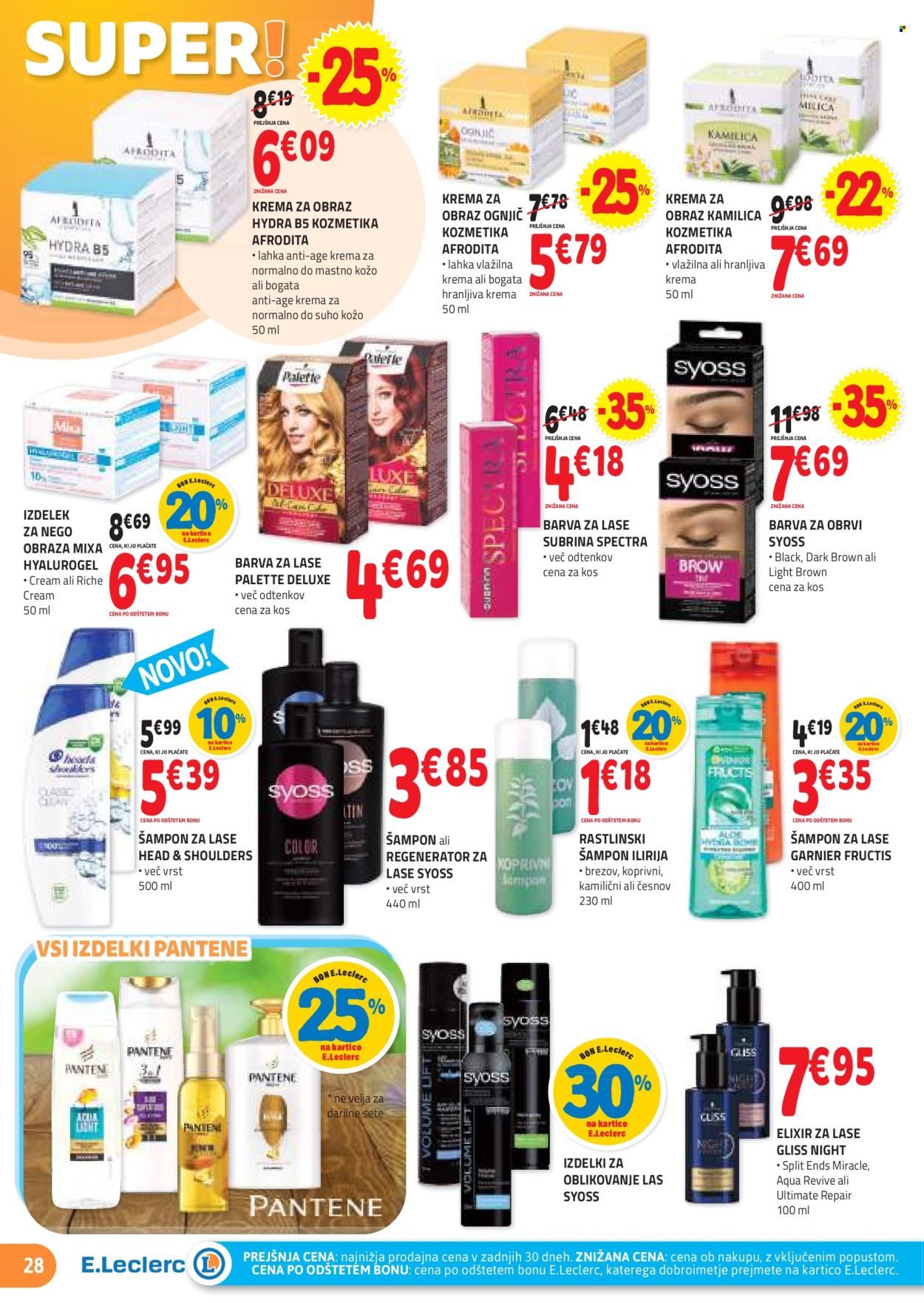 E.Leclerc katalog - 27.3.2024 - 6.4.2024. Stran 28