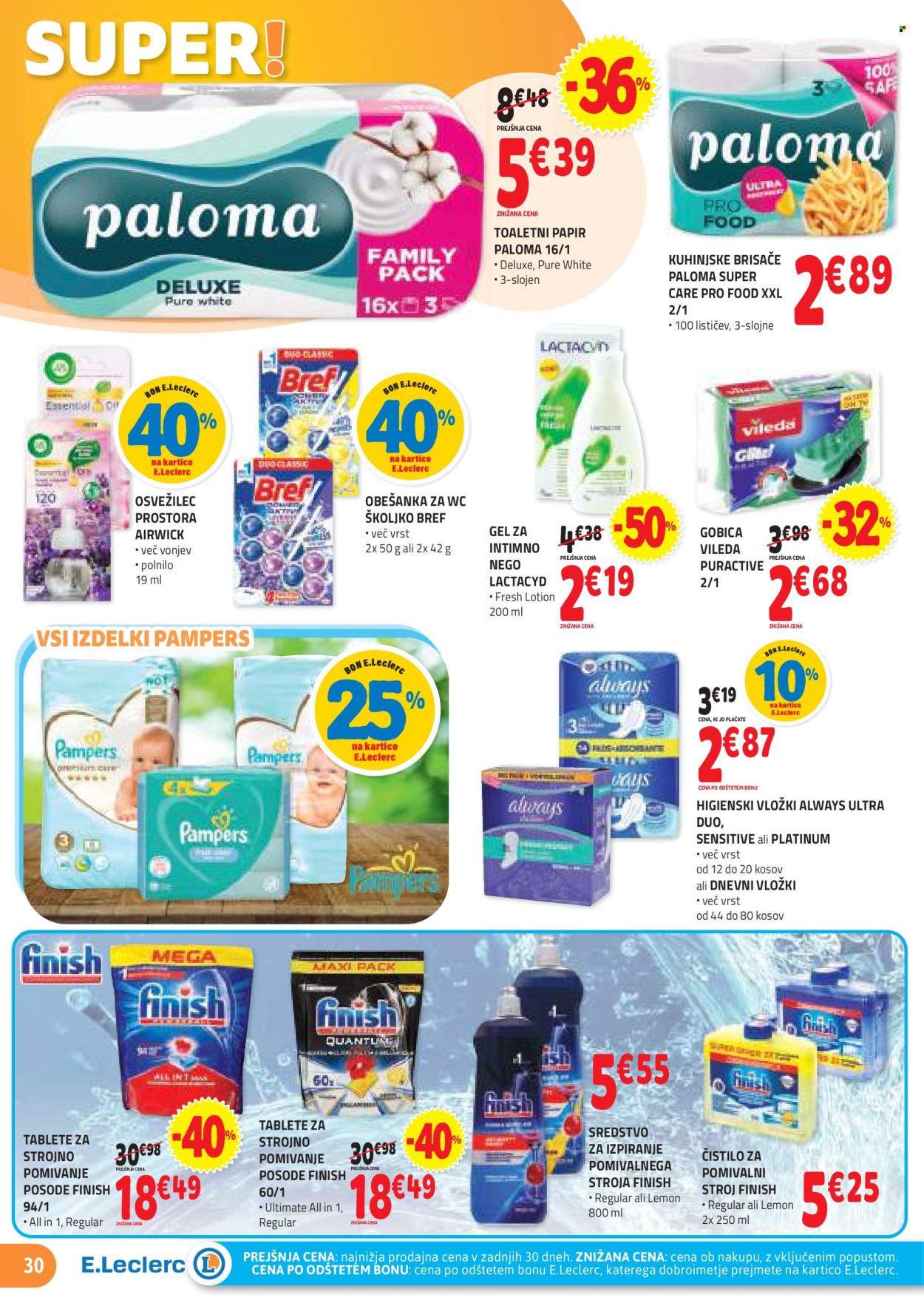 E.Leclerc katalog - 27.3.2024 - 6.4.2024. Stran 30