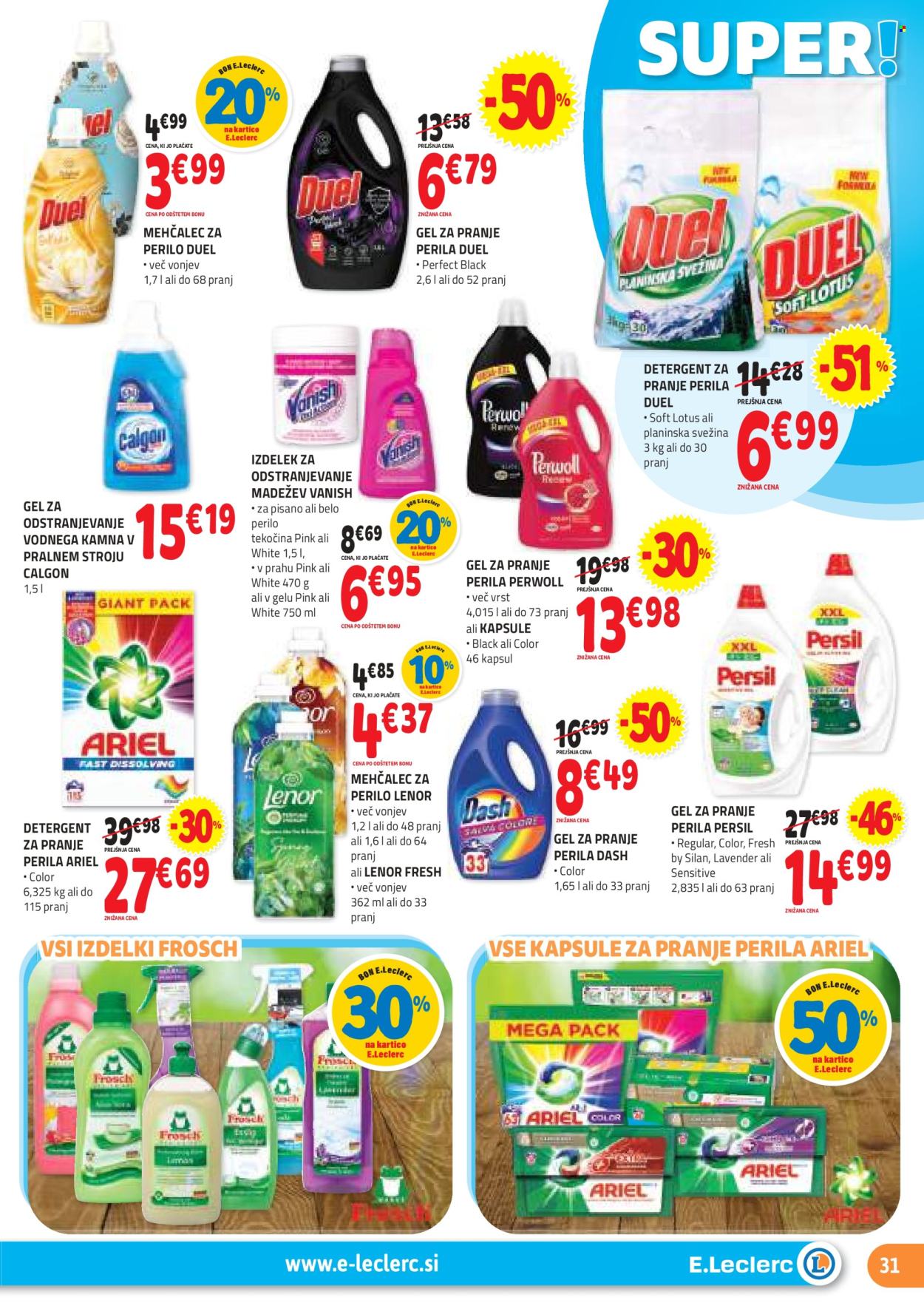 E.Leclerc katalog - 27.3.2024 - 6.4.2024. Stran 31