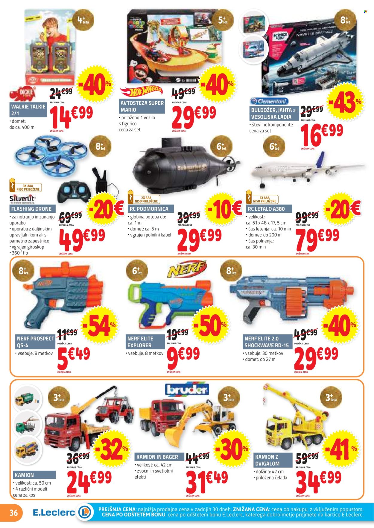 E.Leclerc katalog - 27.3.2024 - 6.4.2024. Stran 36
