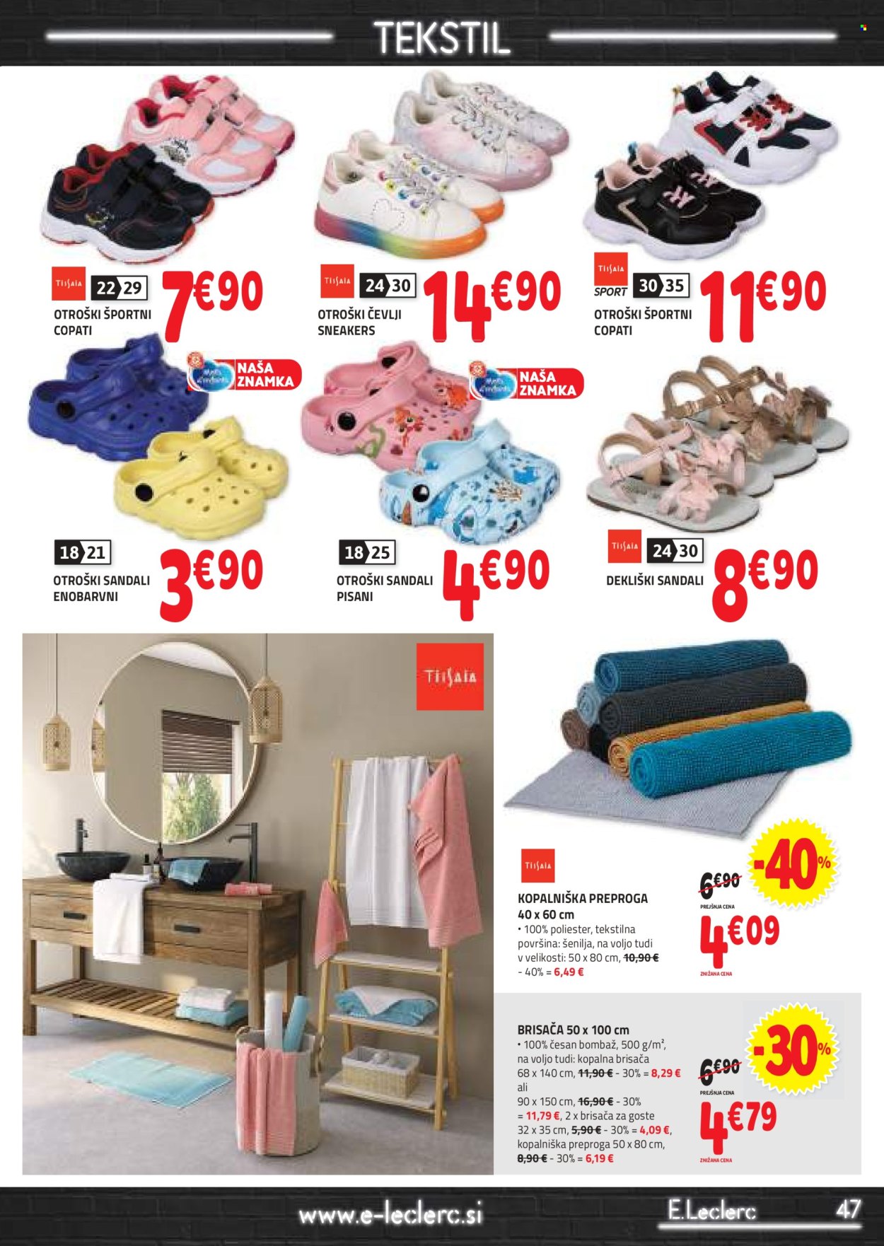 E.Leclerc katalog - 27.3.2024 - 6.4.2024. Stran 47