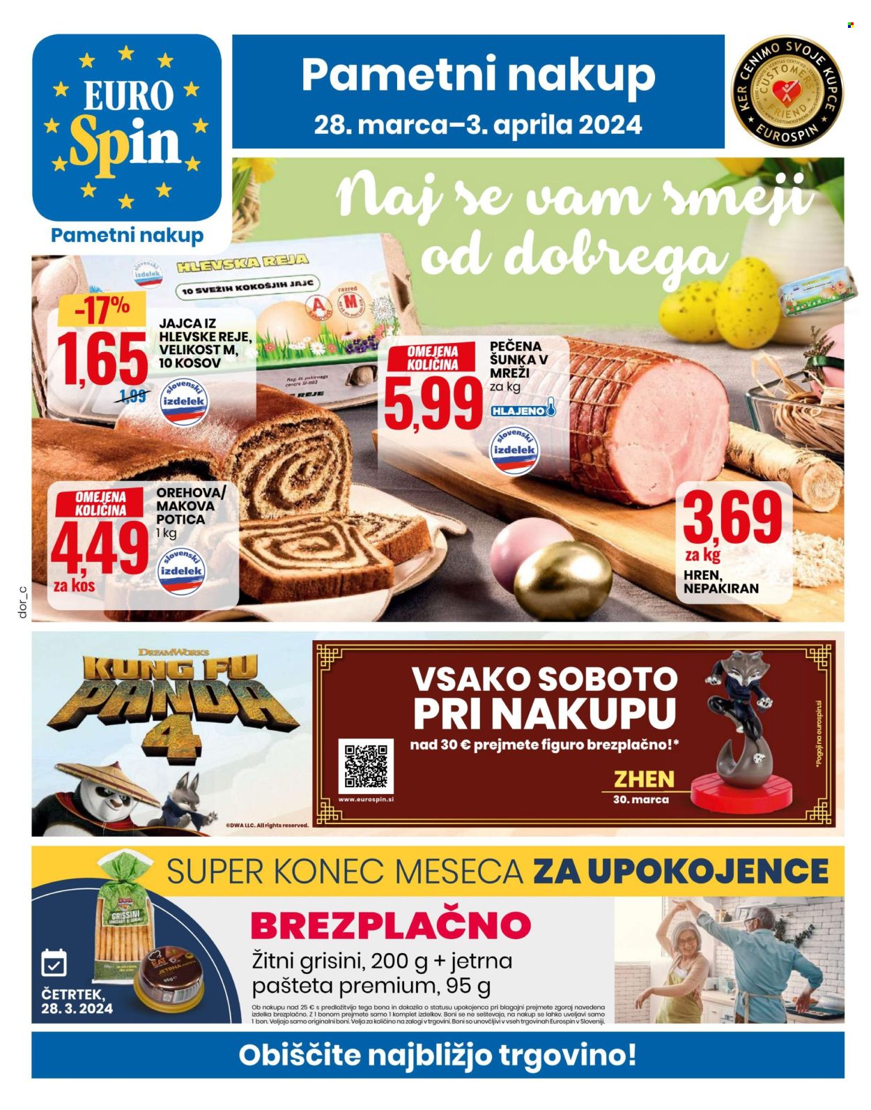 EuroSpin katalog - 28.3.2024 - 3.4.2024. Stran 1