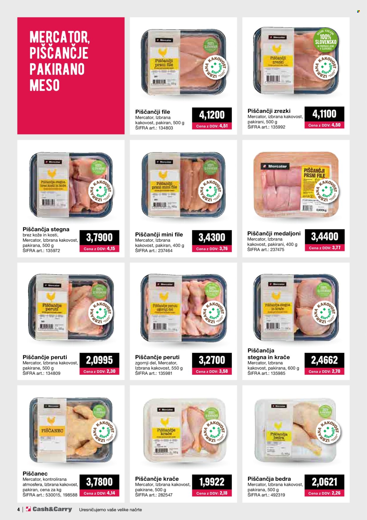 Mercator Cash & Carry katalog - 1.4.2024 - 30.4.2024. Stran 4