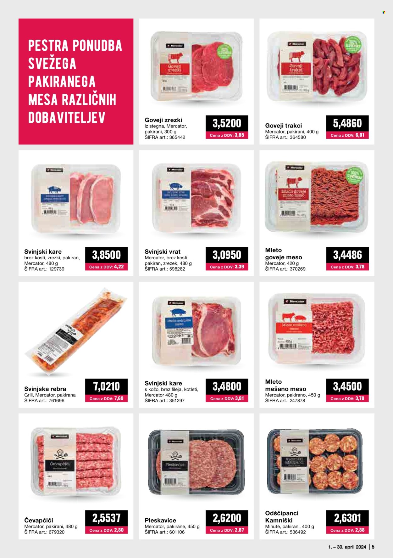 Mercator Cash & Carry katalog - 1.4.2024 - 30.4.2024. Stran 5