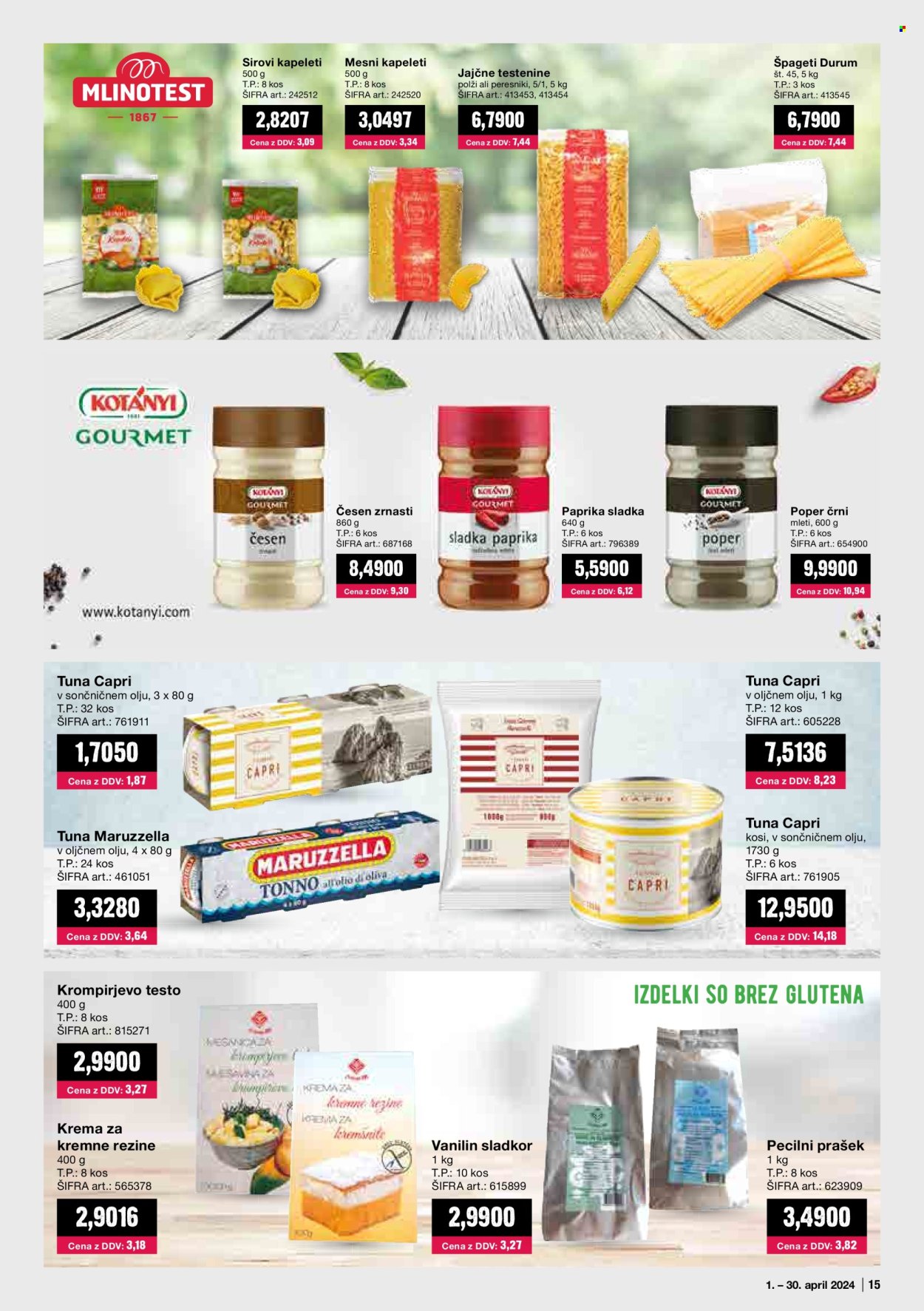 Mercator Cash & Carry katalog - 1.4.2024 - 30.4.2024. Stran 15