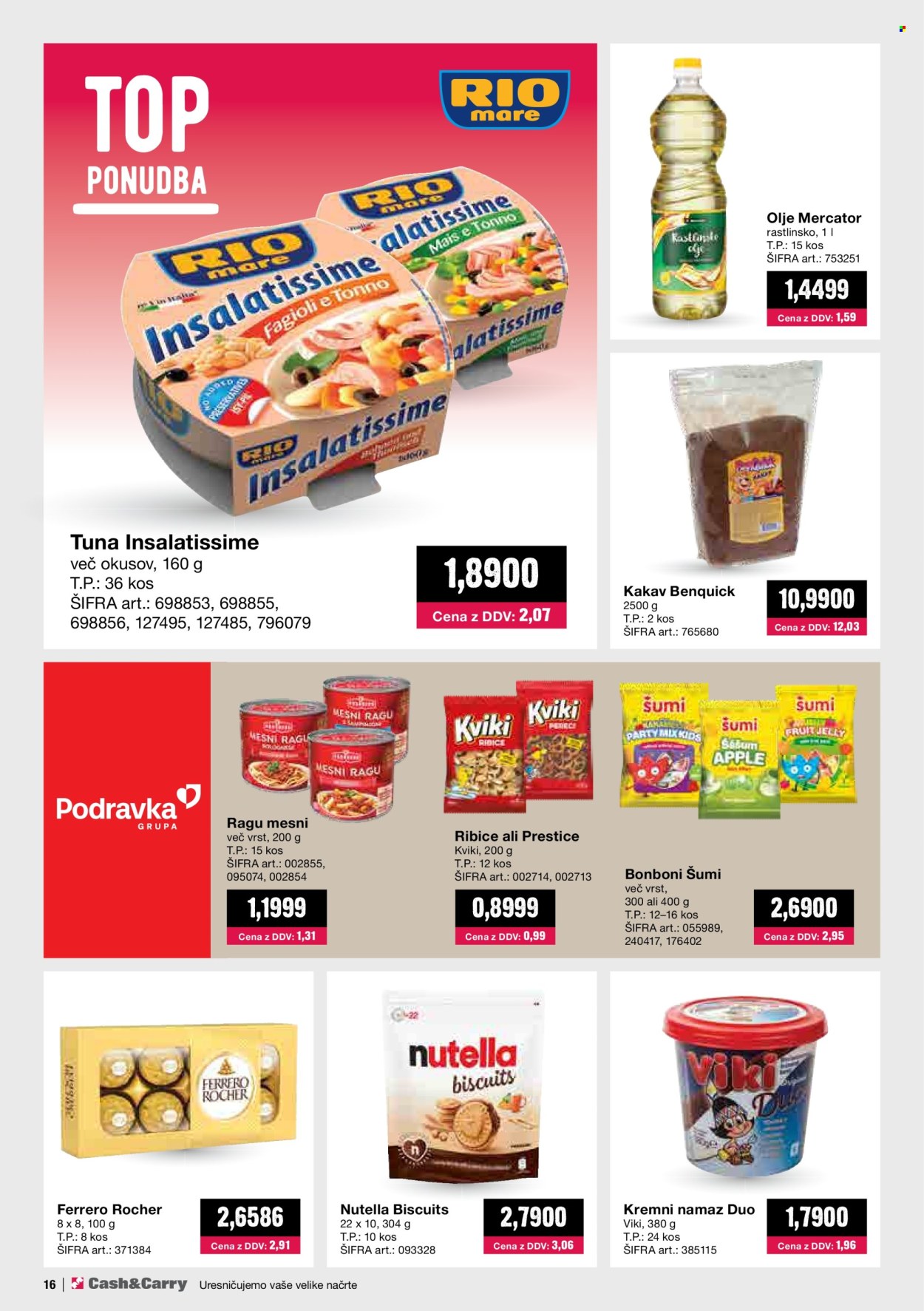 Mercator Cash & Carry katalog - 1.4.2024 - 30.4.2024. Stran 16