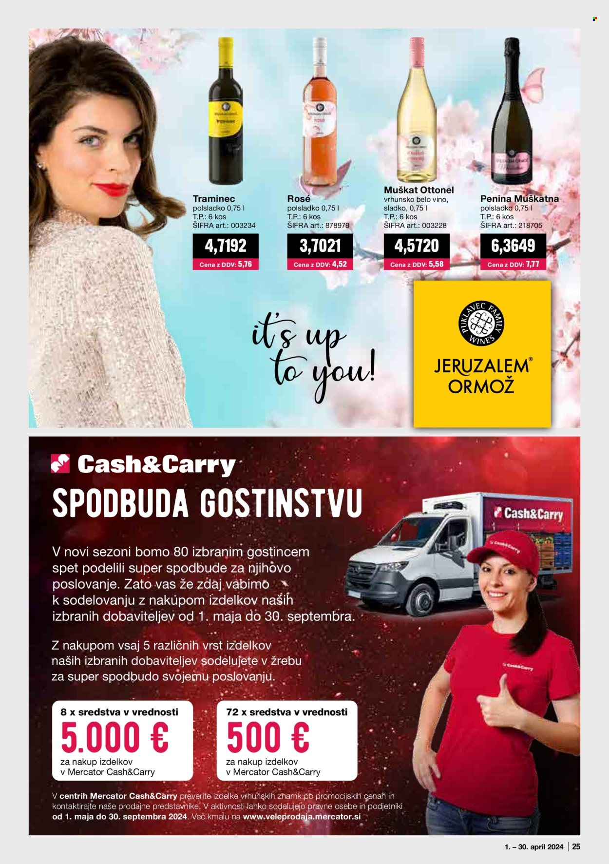 Mercator Cash & Carry katalog - 1.4.2024 - 30.4.2024. Stran 25