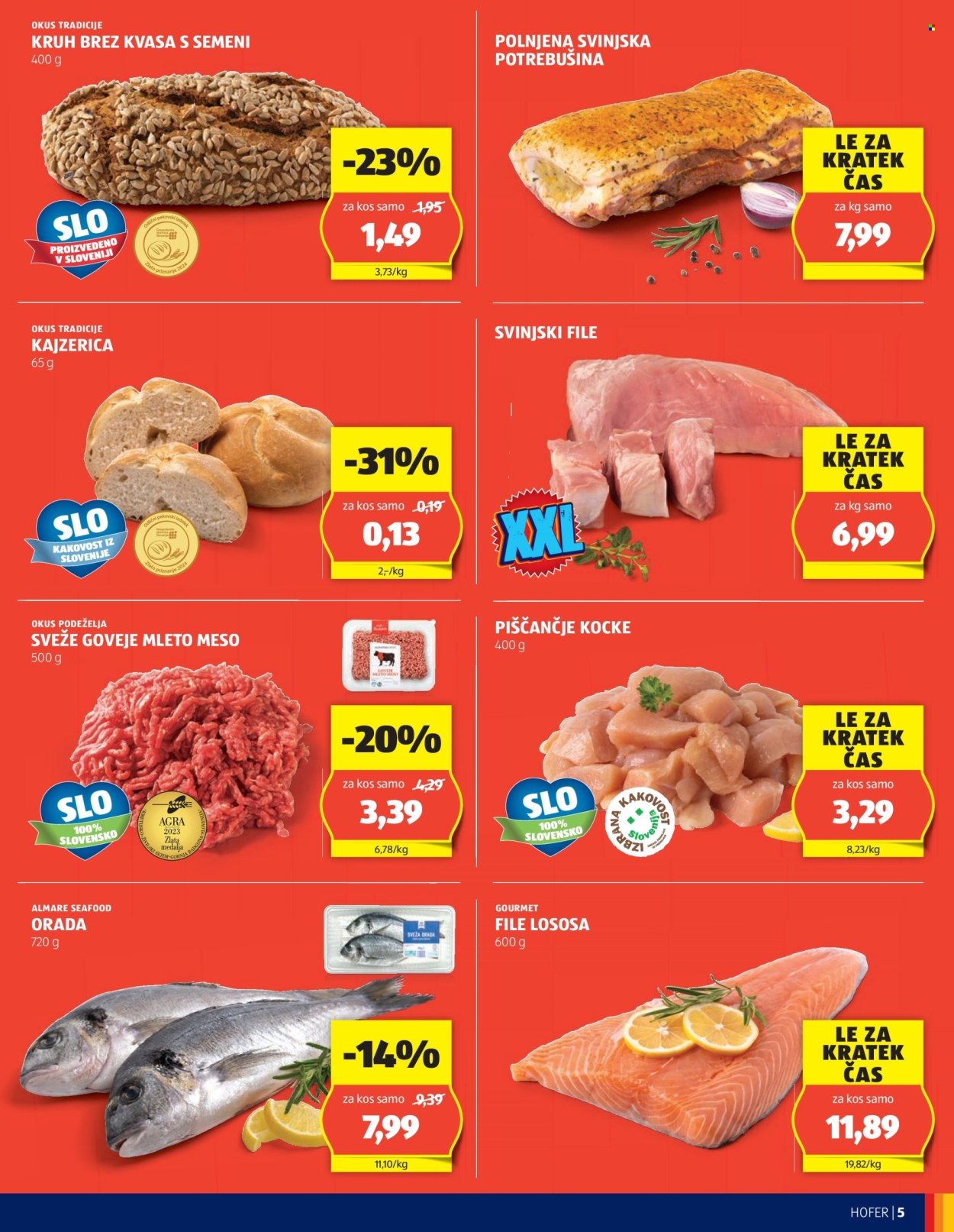 Hofer katalog - 28.3.2024 - 6.4.2024. Stran 5