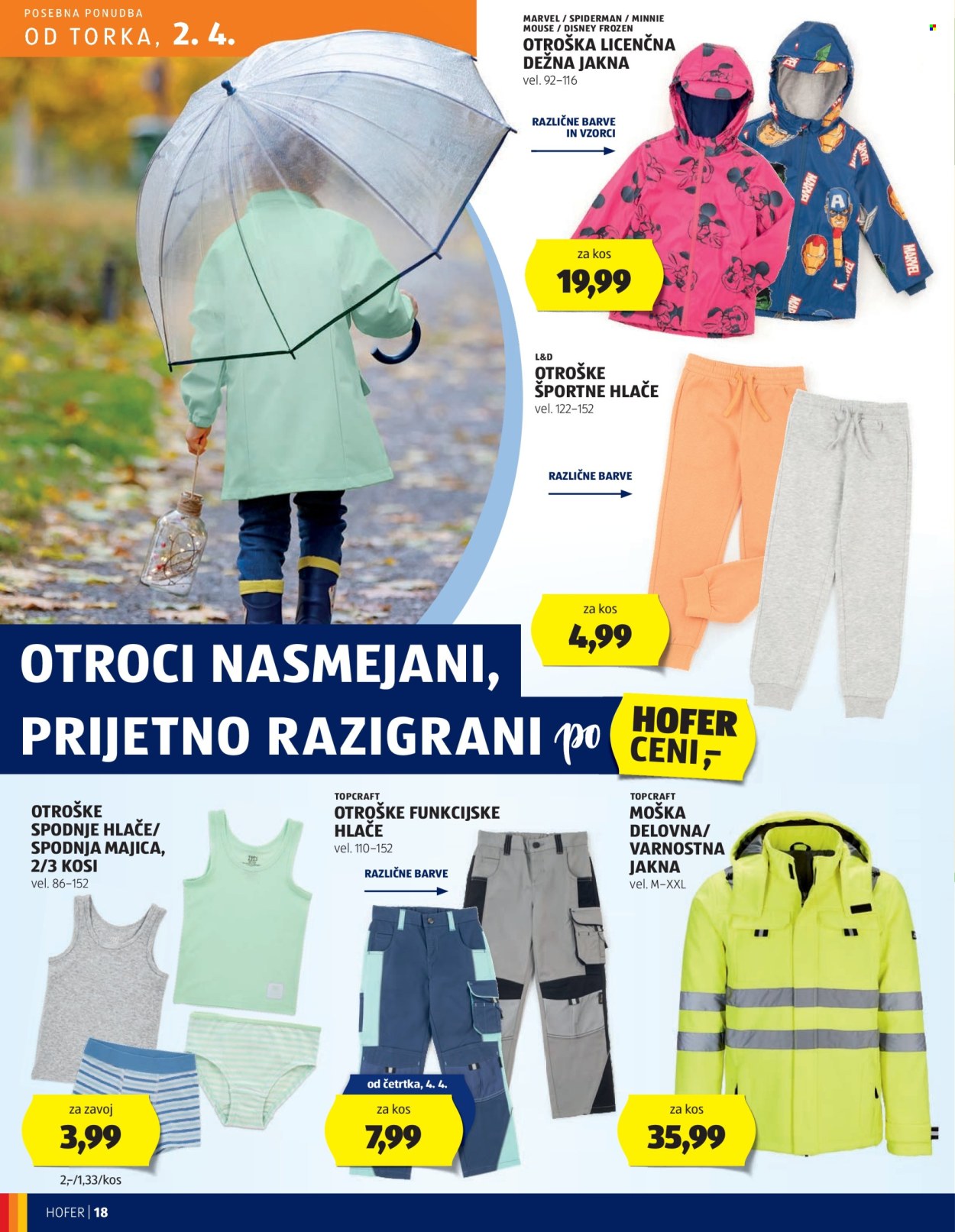 Hofer katalog - 28.3.2024 - 6.4.2024. Stran 18