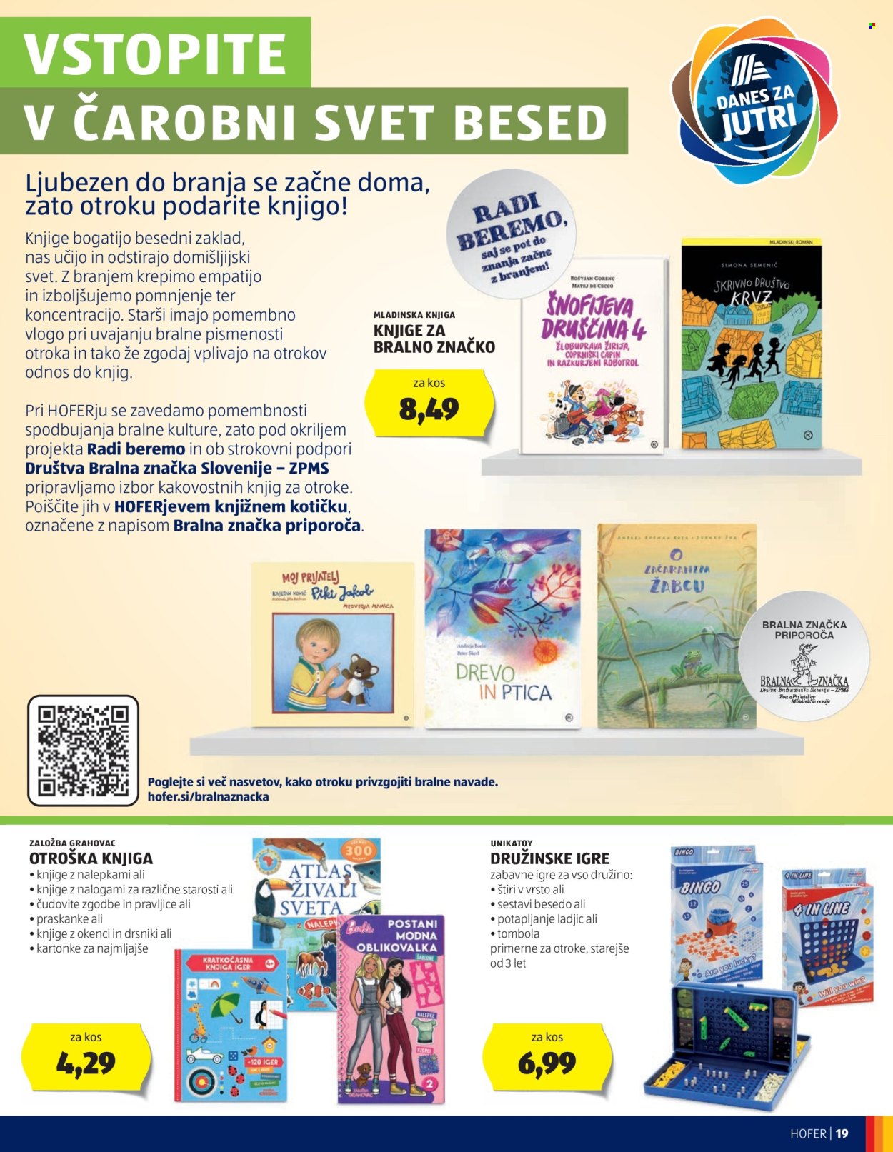 Hofer katalog - 28.3.2024 - 6.4.2024. Stran 19