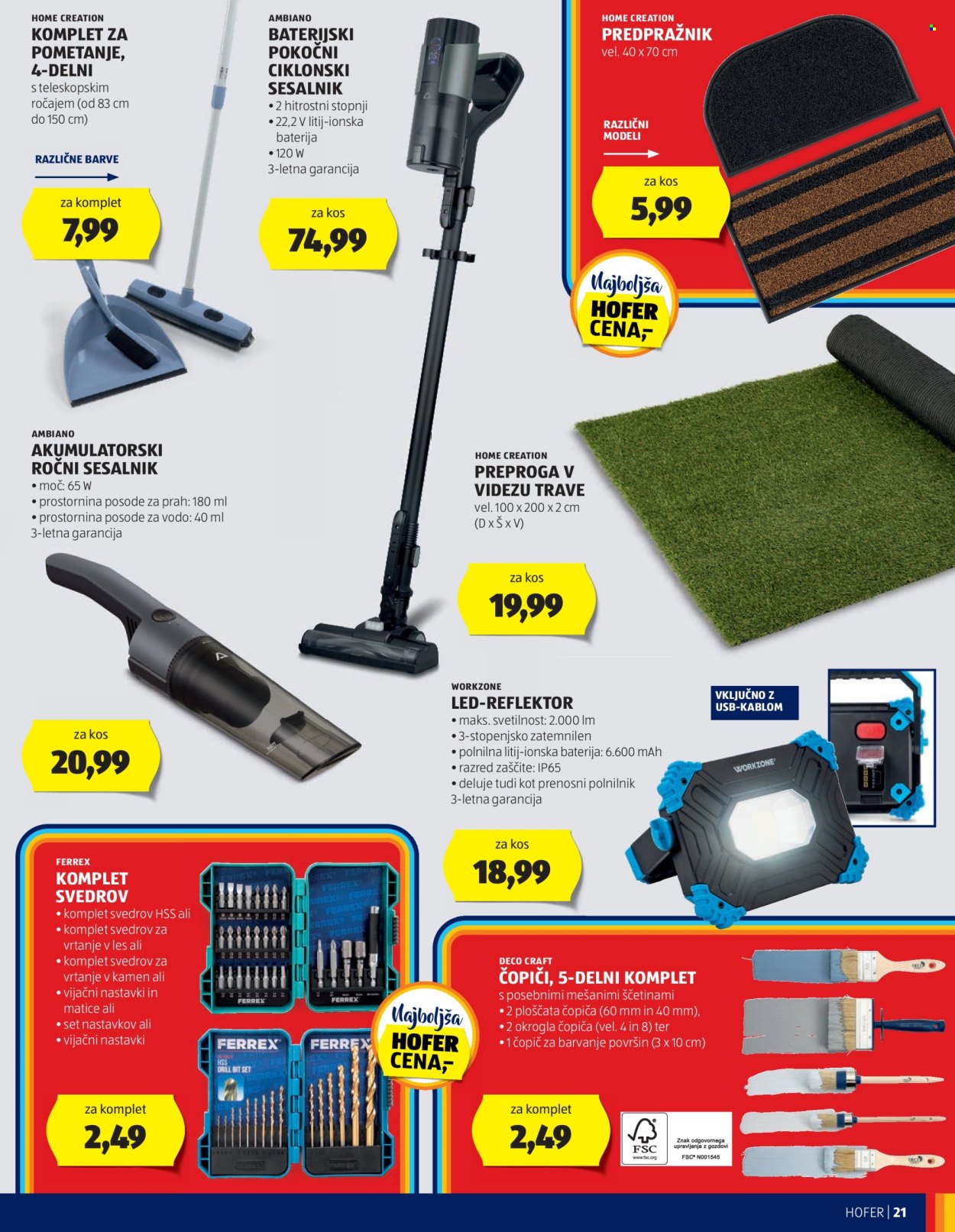 Hofer katalog - 28.3.2024 - 6.4.2024. Stran 21