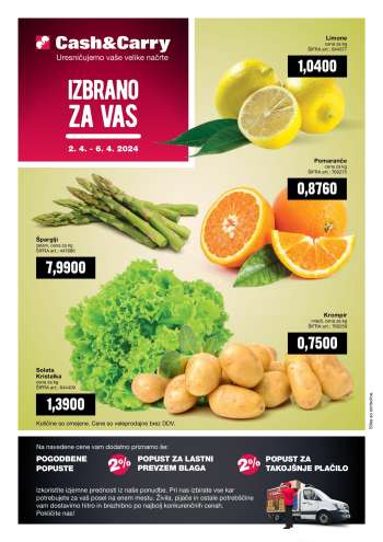 Mercator Cash & Carry katalog - 2.4.2024 - 6.4.2024.