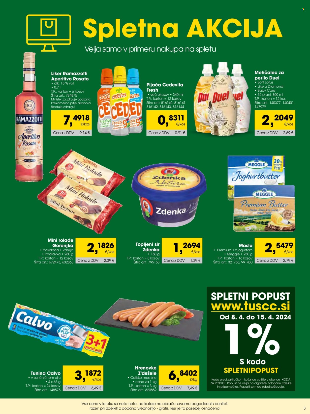 Tuš Cash & Carry katalog - 1.4.2024 - 30.4.2024. Stran 3