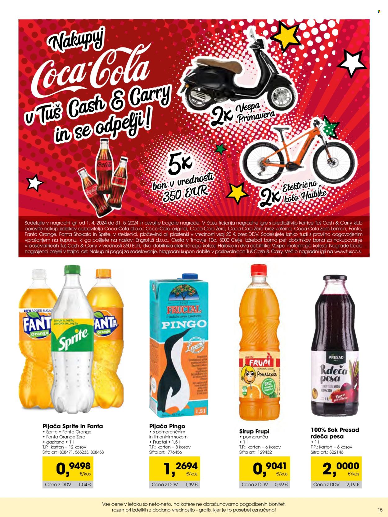 Tuš Cash & Carry katalog - 1.4.2024 - 30.4.2024. Stran 15