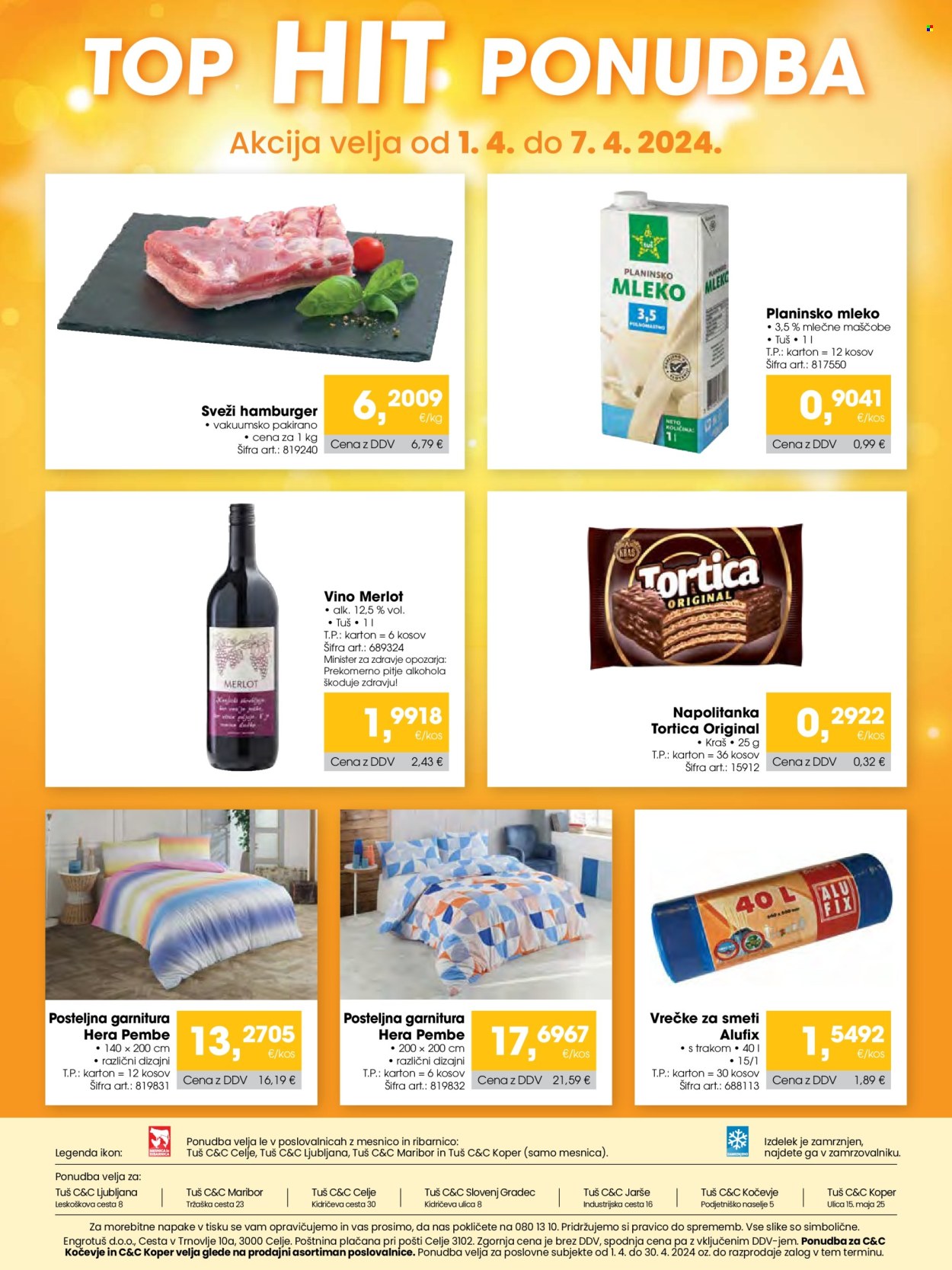 Tuš Cash & Carry katalog - 1.4.2024 - 30.4.2024. Stran 24