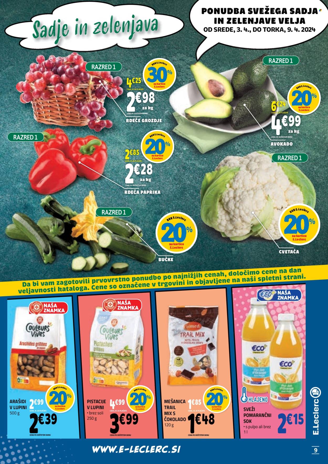 E.Leclerc katalog - 3.4.2024 - 13.4.2024. Stran 9