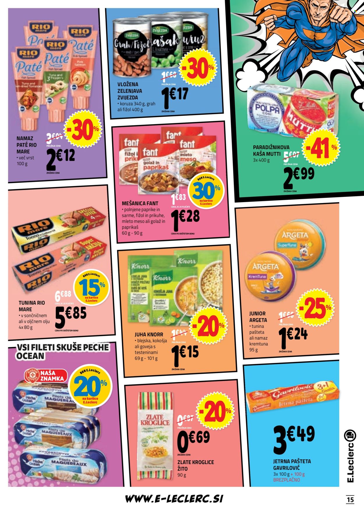 E.Leclerc katalog - 3.4.2024 - 13.4.2024. Stran 15