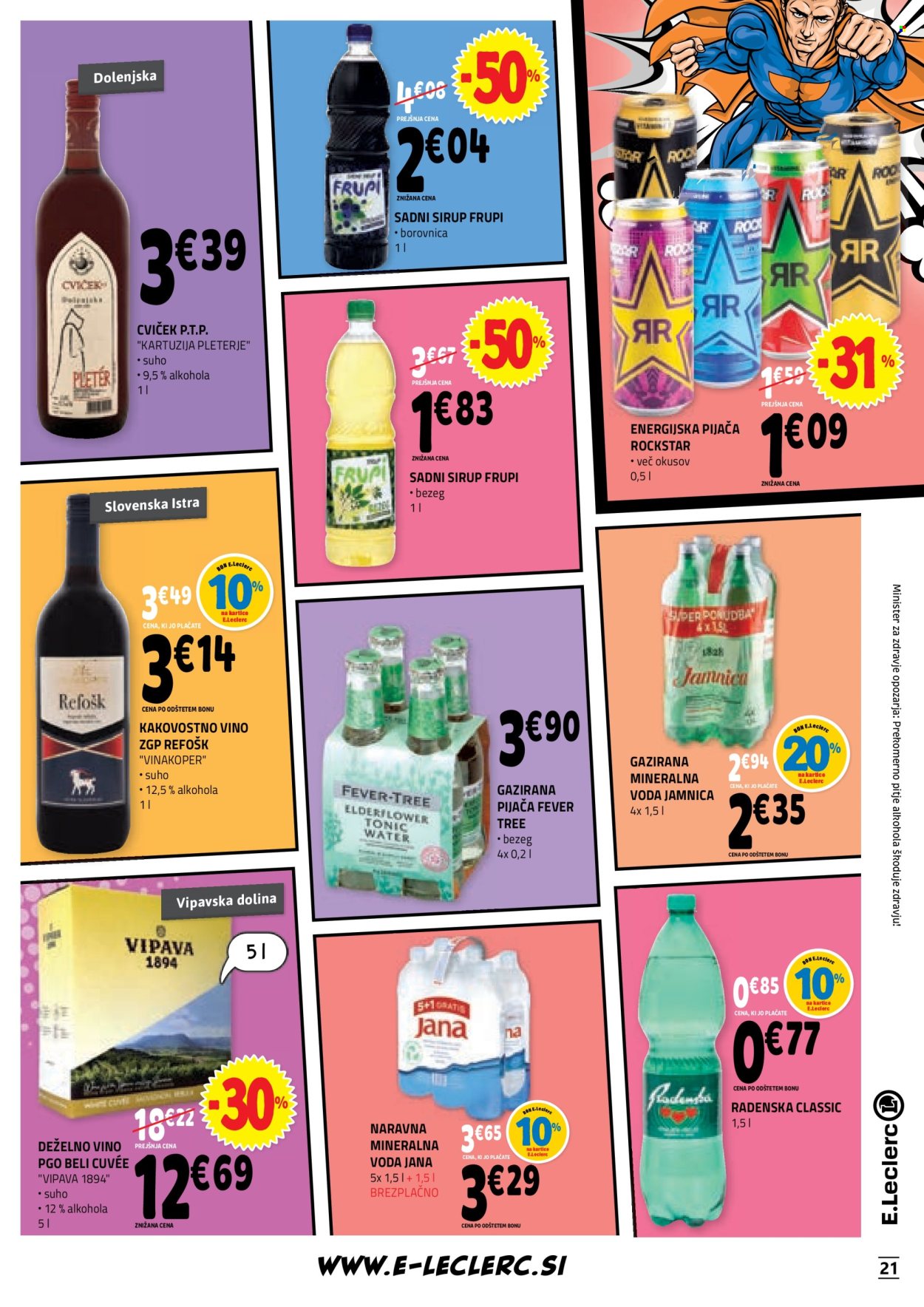 E.Leclerc katalog - 3.4.2024 - 13.4.2024. Stran 21