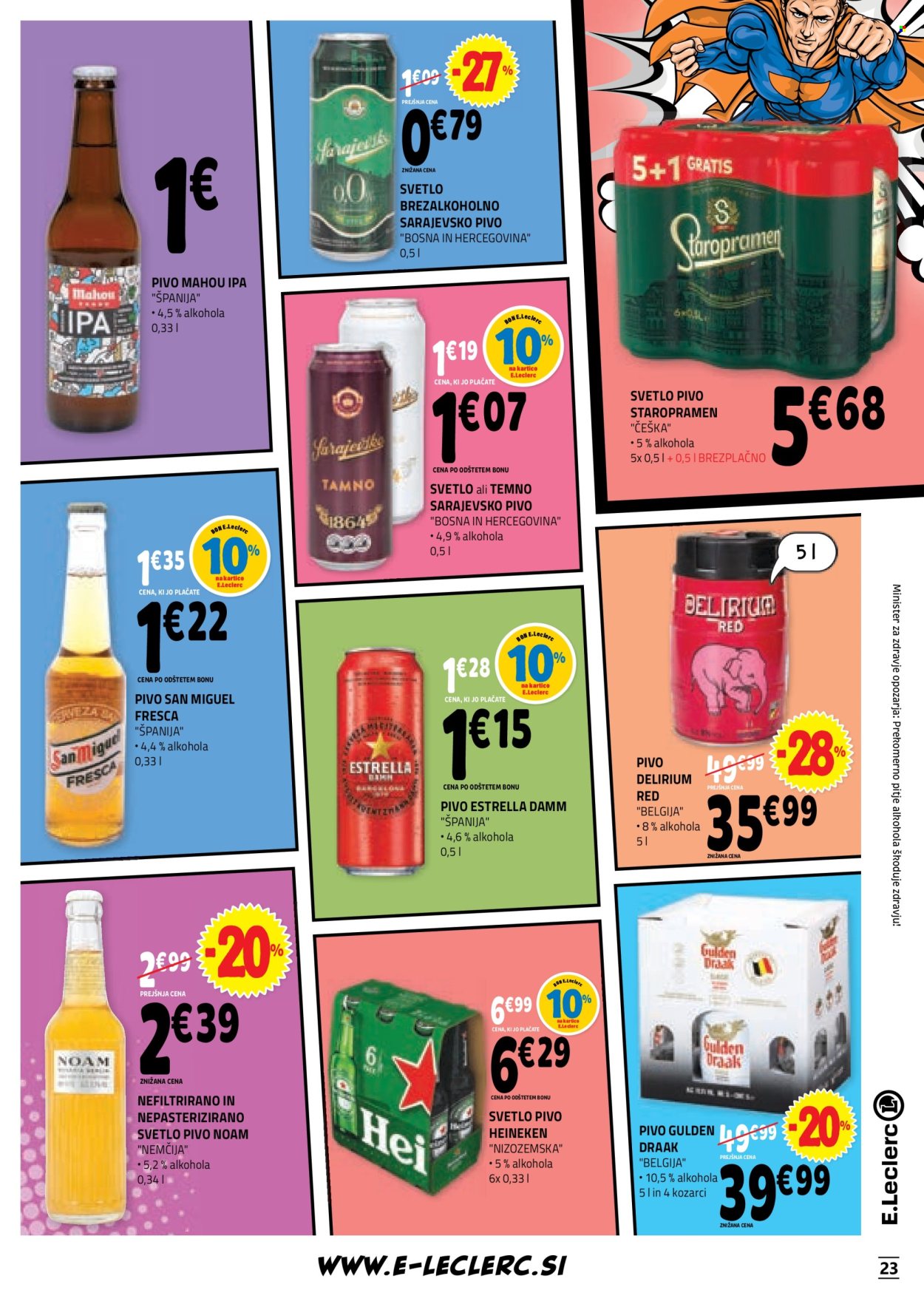 E.Leclerc katalog - 3.4.2024 - 13.4.2024. Stran 23