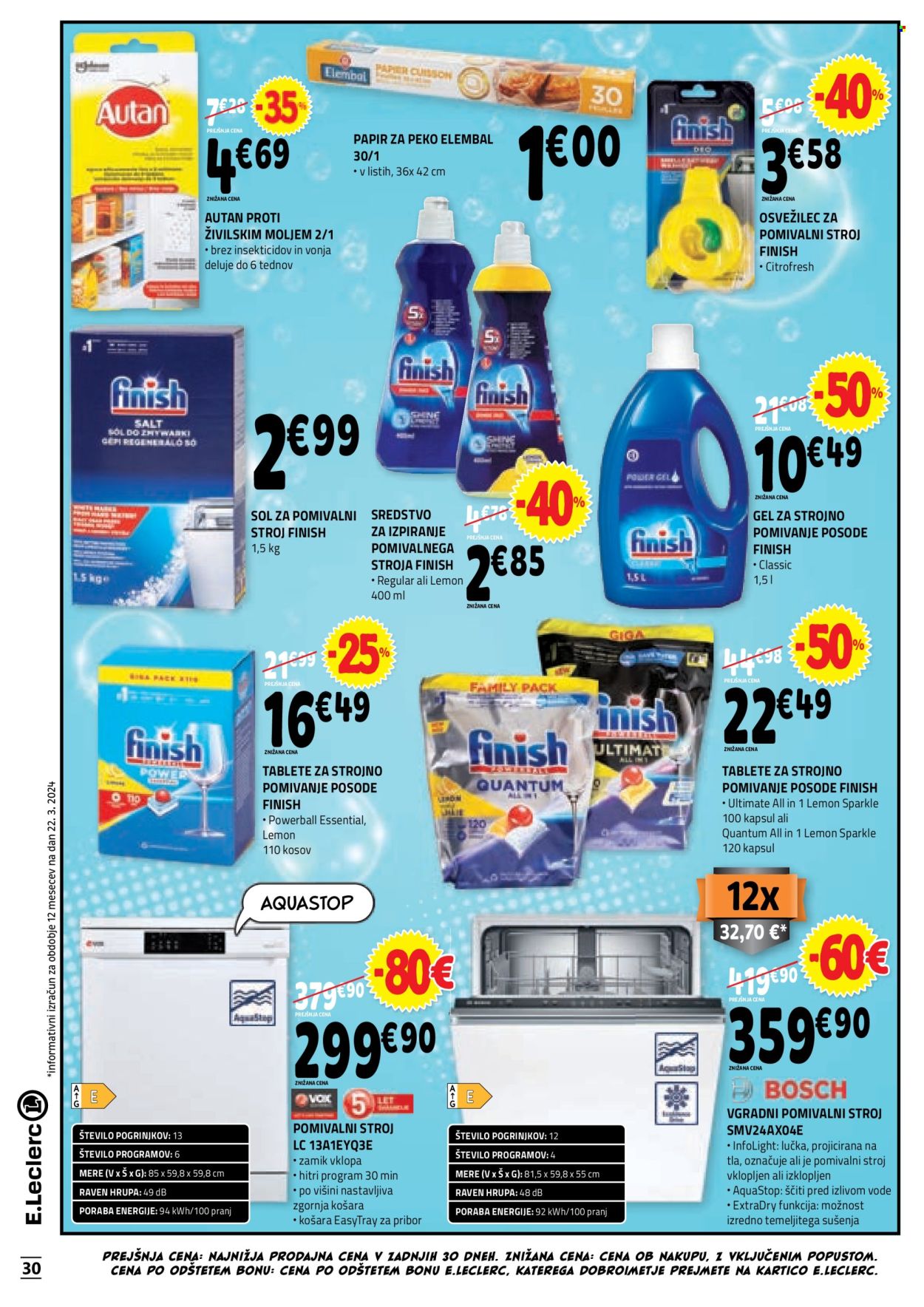 E.Leclerc katalog - 3.4.2024 - 13.4.2024. Stran 30