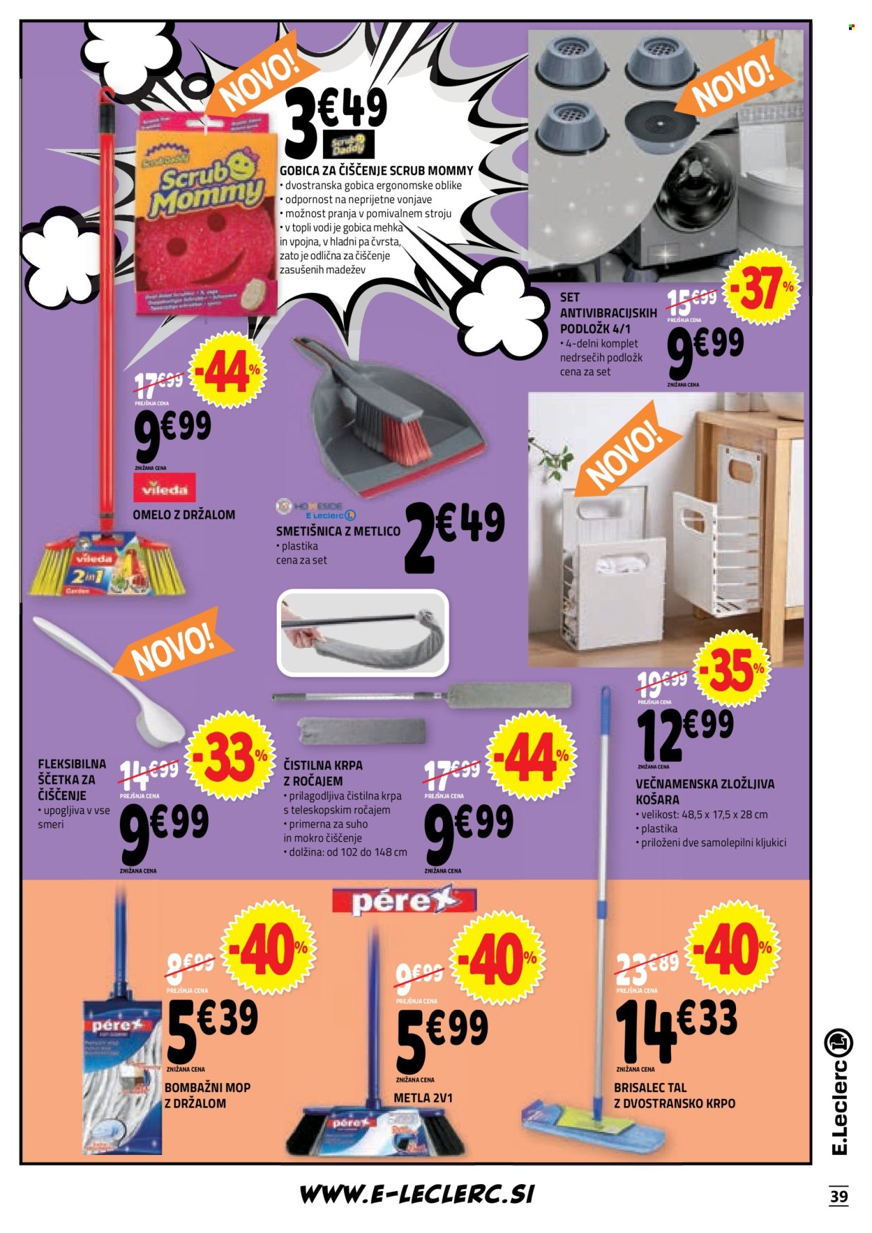 E.Leclerc katalog - 3.4.2024 - 13.4.2024. Stran 39