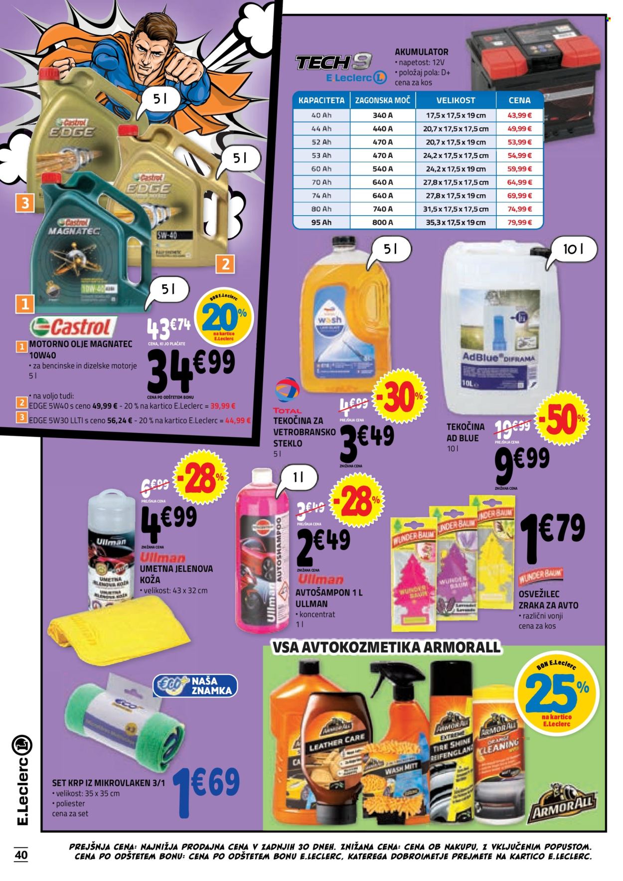 E.Leclerc katalog - 3.4.2024 - 13.4.2024. Stran 40