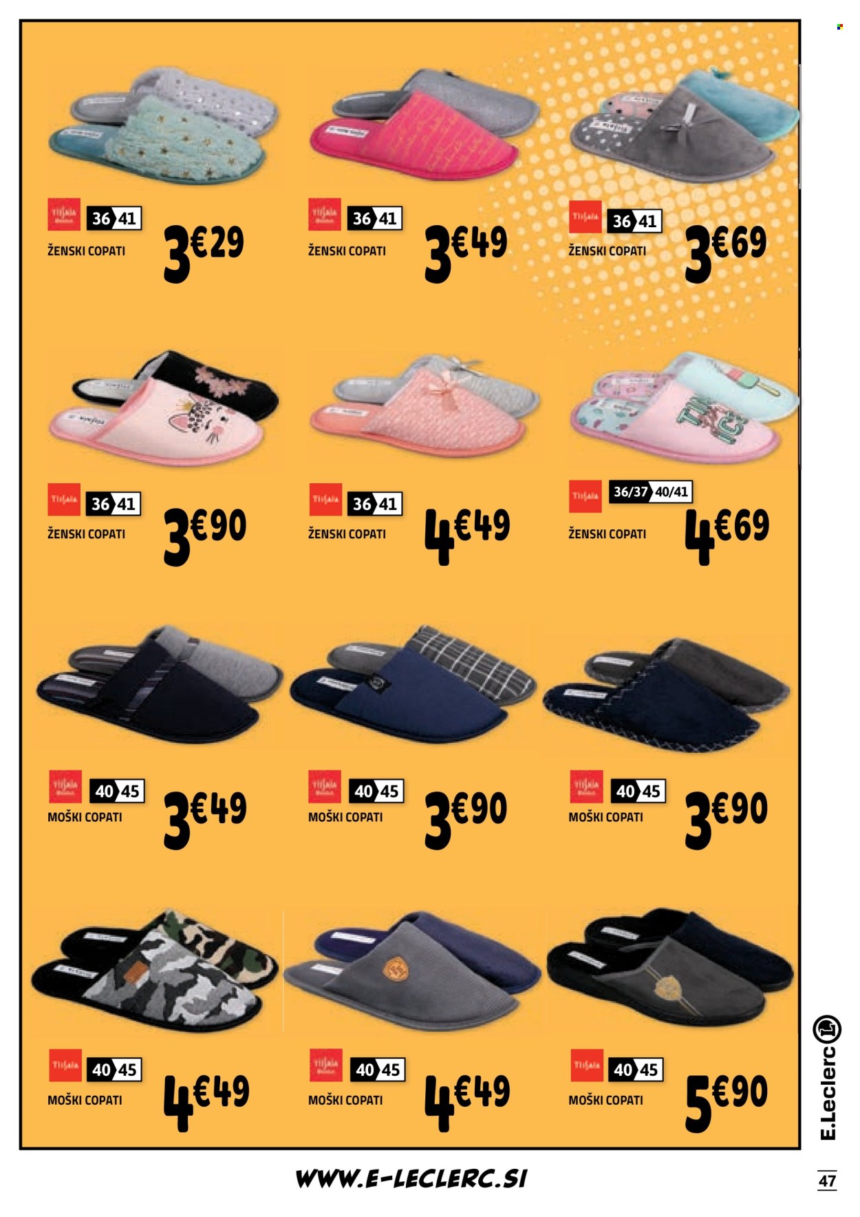 E.Leclerc katalog - 3.4.2024 - 13.4.2024. Stran 47