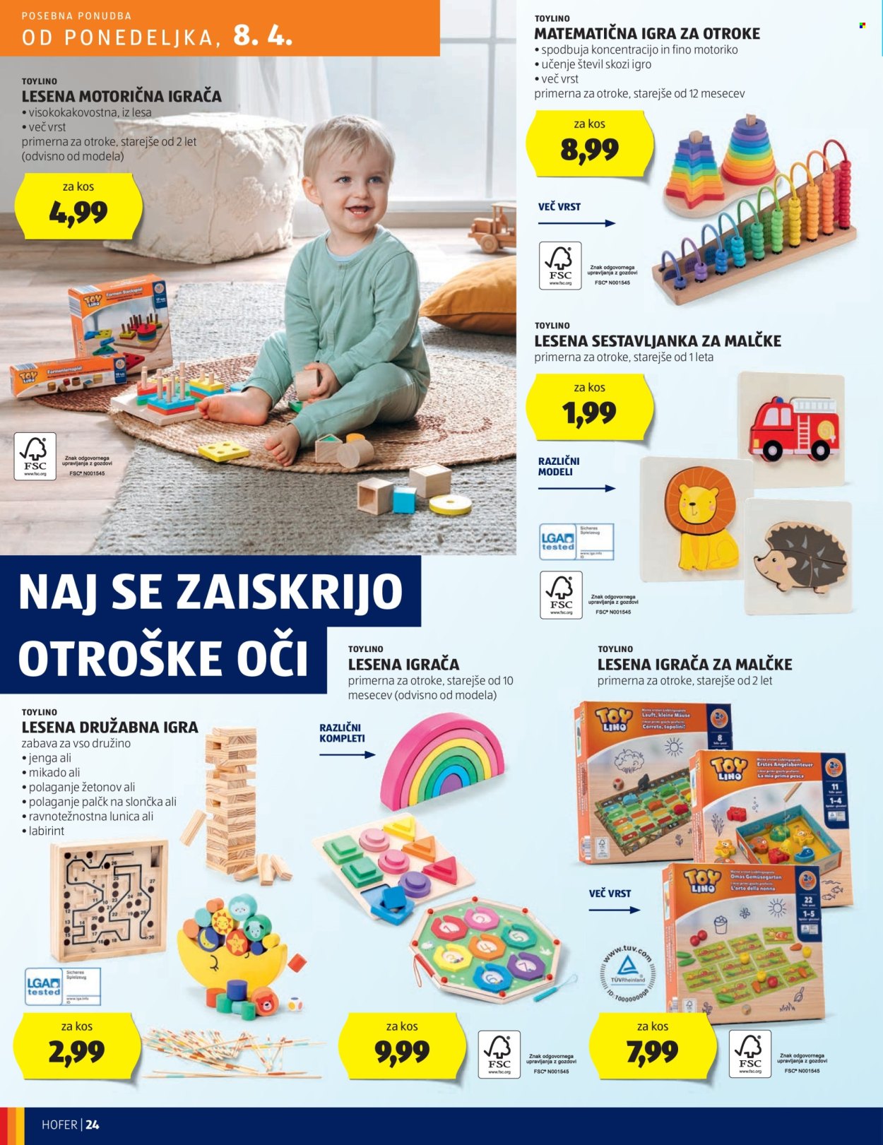 Hofer katalog - 4.4.2024 - 13.4.2024. Stran 24