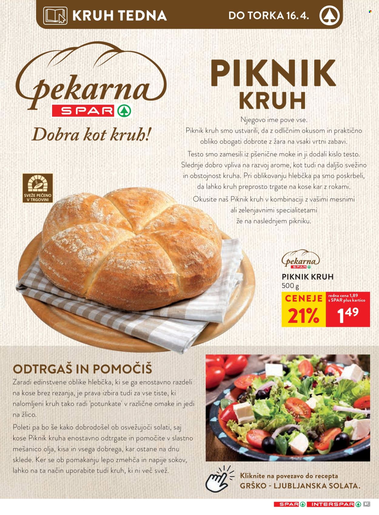 SPAR katalog - 10.4.2024 - 23.4.2024. Stran 9