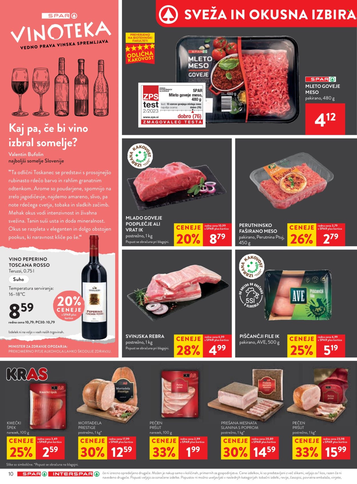 SPAR katalog - 10.4.2024 - 23.4.2024. Stran 12