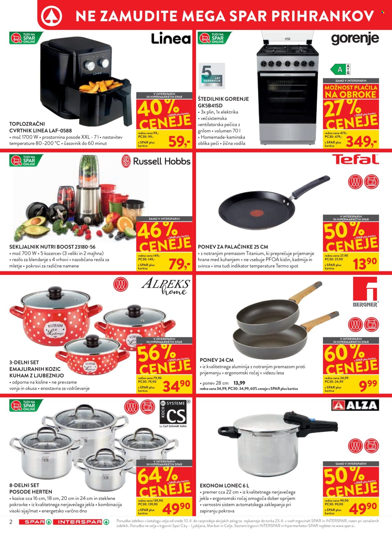 SPAR katalog - 10.4.2024 - 23.4.2024. Stran 2