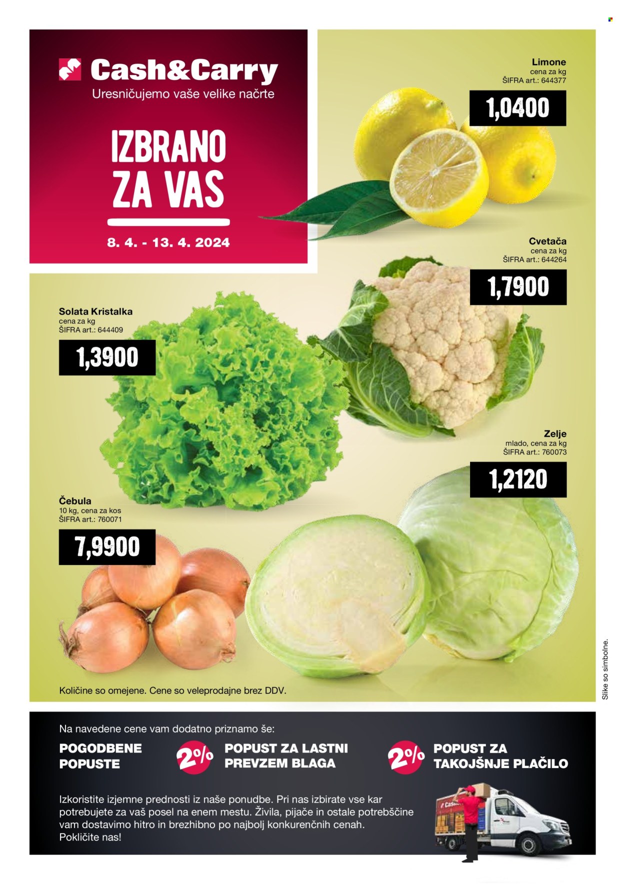 Mercator Cash & Carry katalog - 8.4.2024 - 13.4.2024. Stran 1