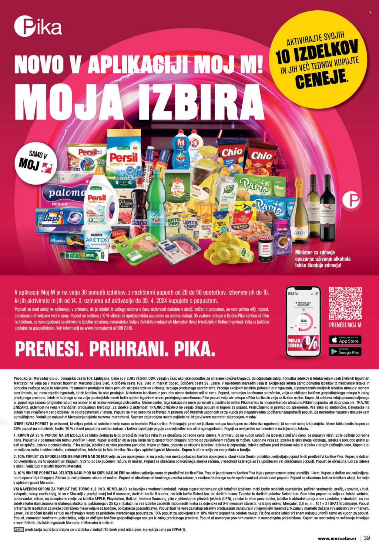 Mercator katalog - 11.4.2024 - 17.4.2024. Stran 39