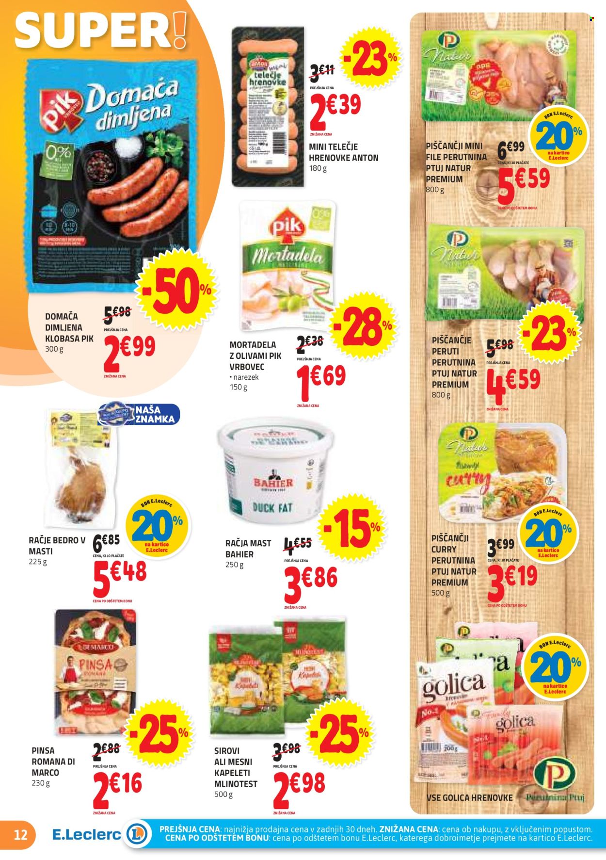E.Leclerc katalog - 10.4.2024 - 20.4.2024. Stran 12