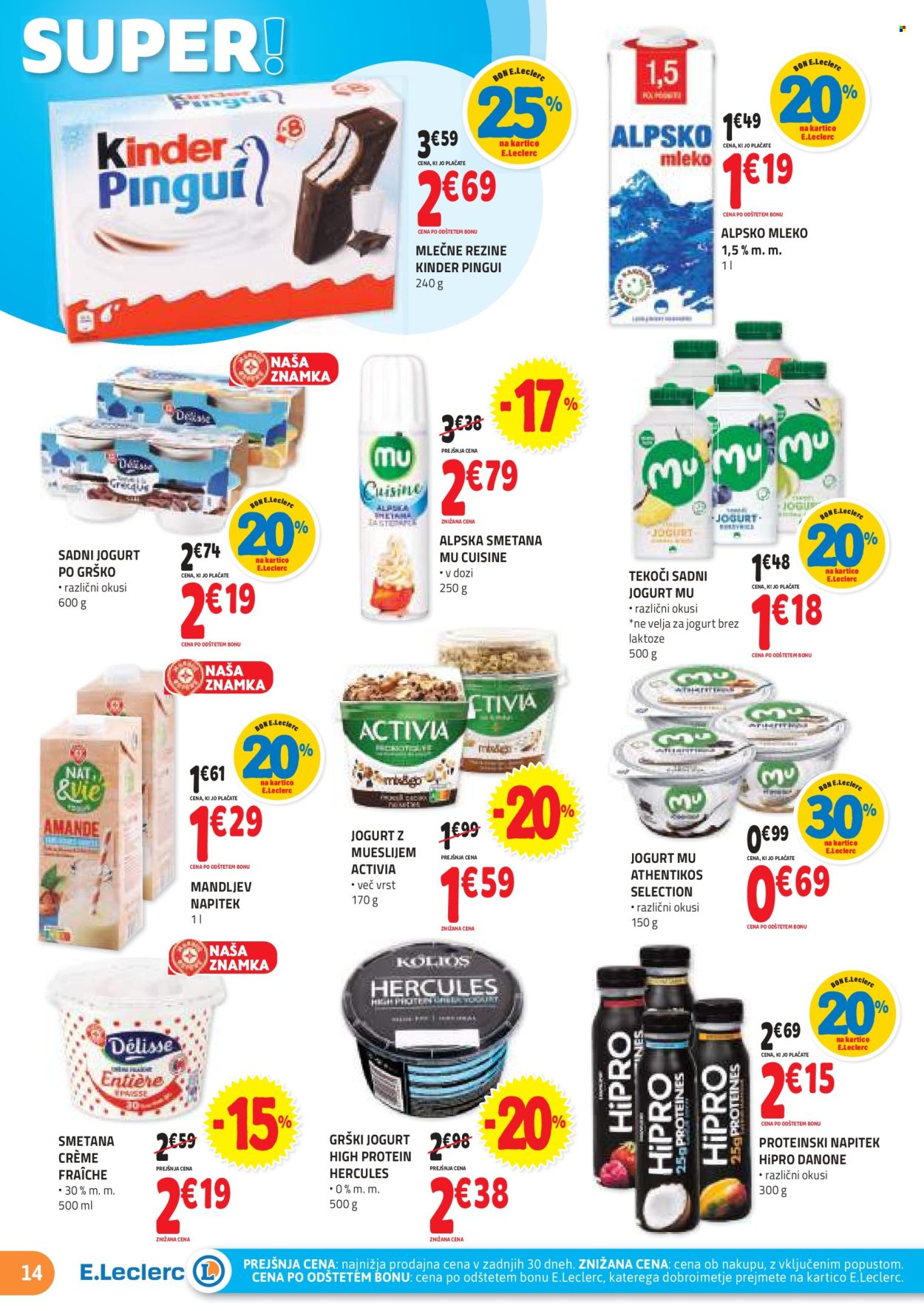 E.Leclerc katalog - 10.4.2024 - 20.4.2024. Stran 14