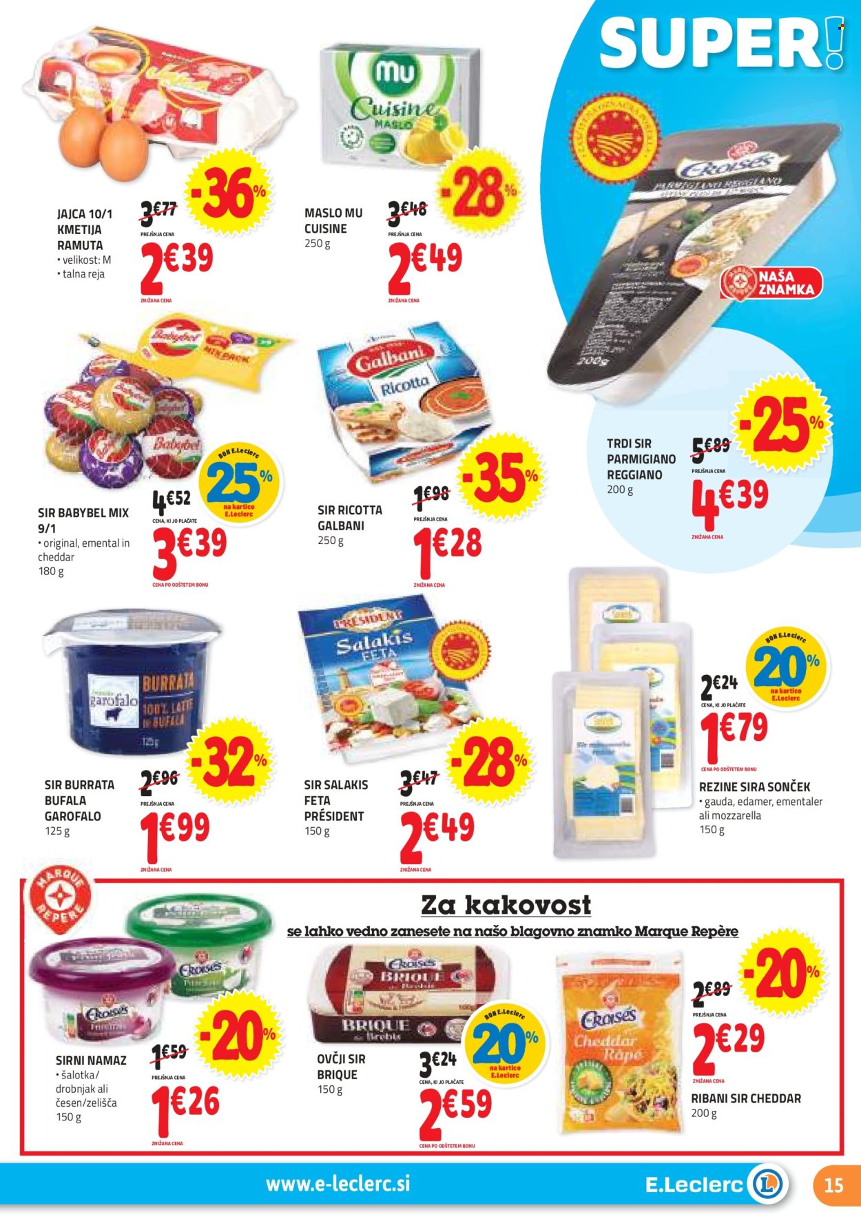 E.Leclerc katalog - 10.4.2024 - 20.4.2024. Stran 15