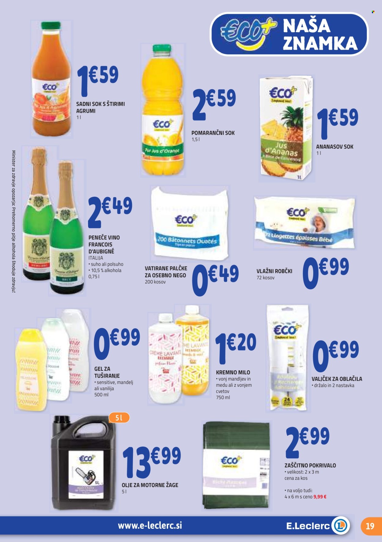 E.Leclerc katalog - 10.4.2024 - 20.4.2024. Stran 19
