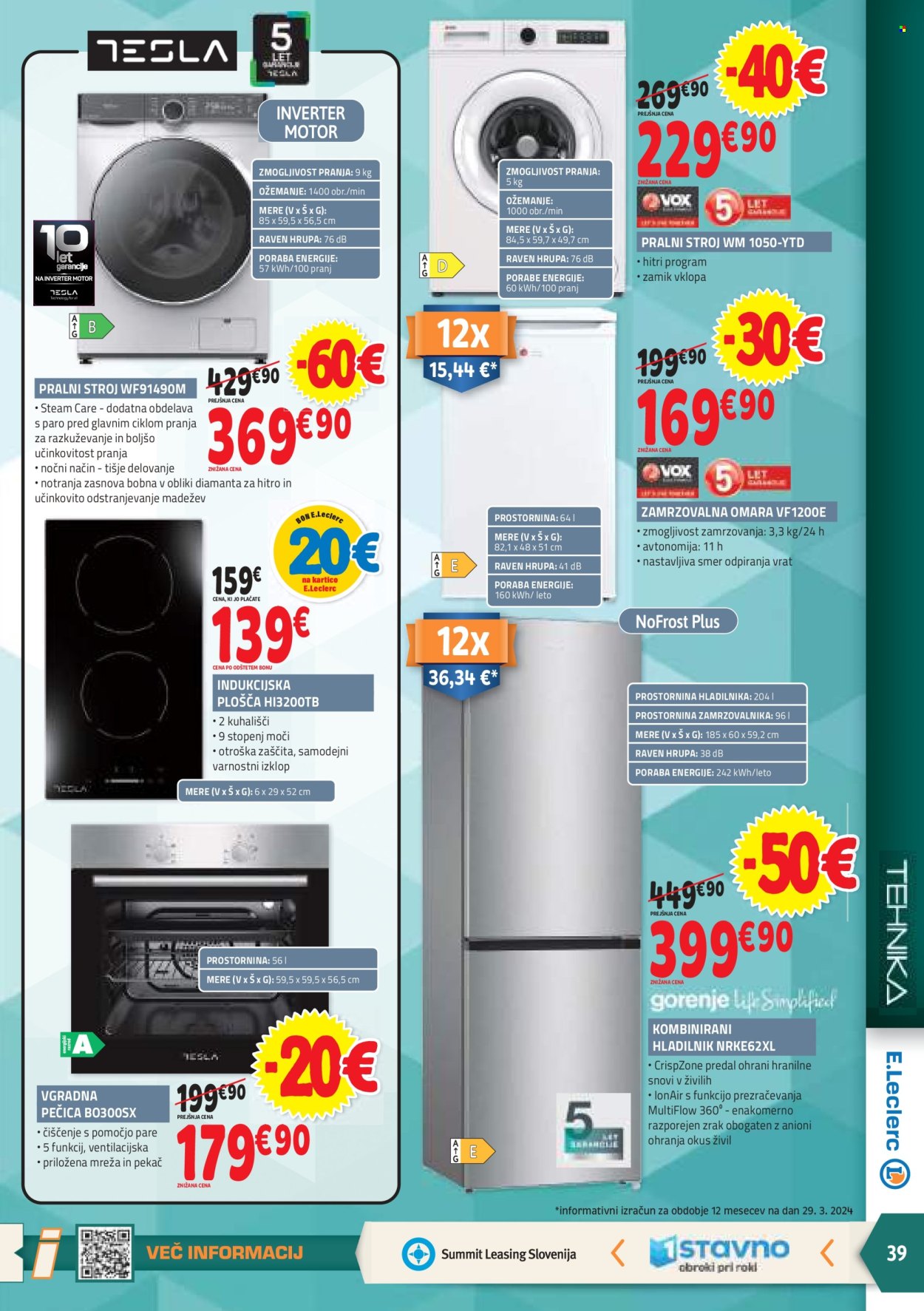 E.Leclerc katalog - 10.4.2024 - 20.4.2024. Stran 39