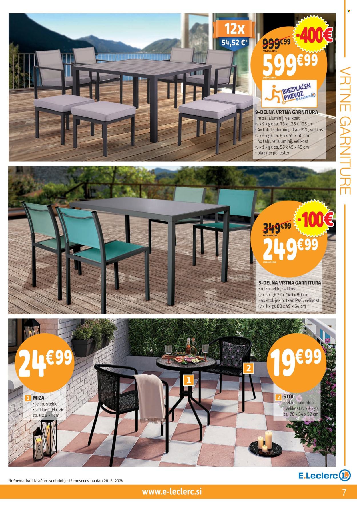 E.Leclerc katalog - 10.4.2024 - 25.5.2024. Stran 7