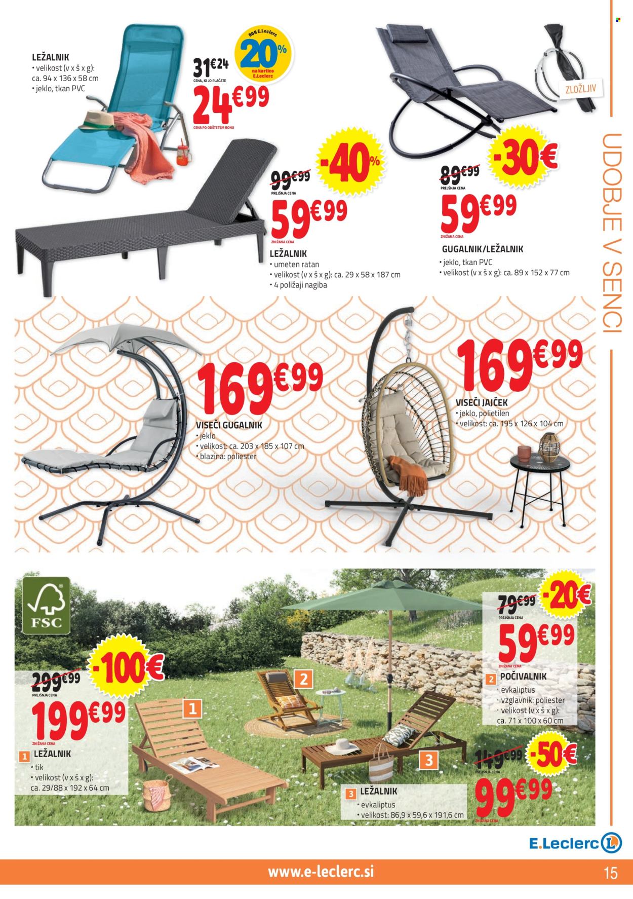 E.Leclerc katalog - 10.4.2024 - 25.5.2024. Stran 15